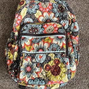 Vera Bradley Disney Park Mickeys Perfect Petals Backpack